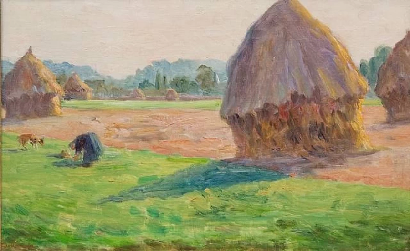 Paesaggio di l’Île de France, Les Meules - McColl Fine Art